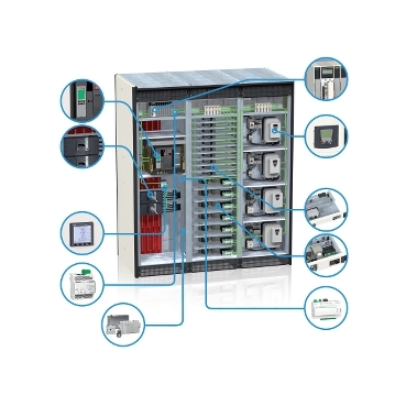Example of a customised iPMCC solution integrating some of the best products and systems from Schneider Electric