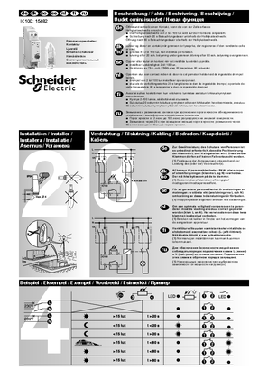 Acti 9- IC100 Dämmerungsschalter-Benutzerhandbuch (DE)