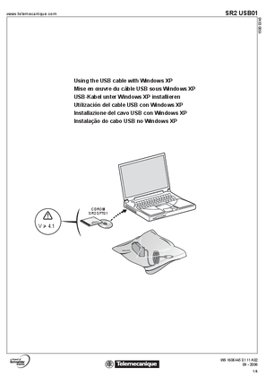 SR2 USB01 Using the USB cable with Windows XP