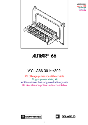 Instruction Sheet VY1a66301-302