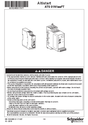 Instruction Sheet - ATS01N1...FT