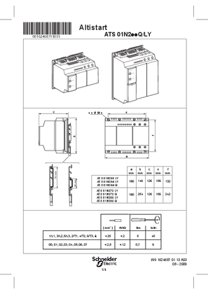 Instruction Sheet - ATS01N2...Q/LY