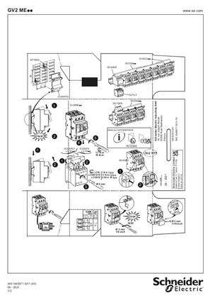 GV2 ME.. Motor circuit-breakers - IS on the box - Instruction Sheet