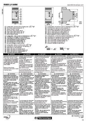 RM35LV14MW Liquid level control by discrete sensor