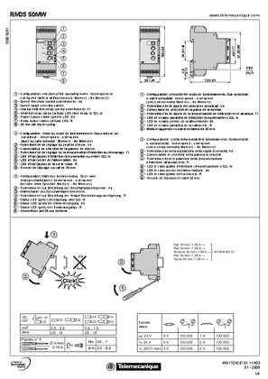 RM35S0MW Speed control, Instruction Sheet