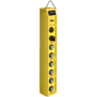 Square D 9001 SKYP Rugged-Duty Pendant Stations Square D Polymeric enclosures accommodate 2 through 10 push button units