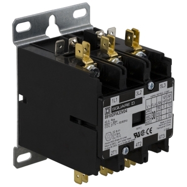Definite Purpose Contactors 8910 Square D Available with current ratings from 20-90A