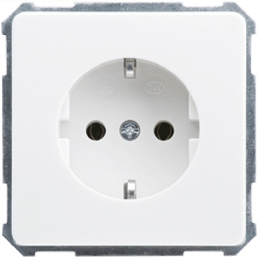 ELSO 2p+f csatlakozóaljzat, csavaros bekötés, 16 A