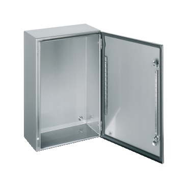 Stainless-steel wall-mounting enclosures