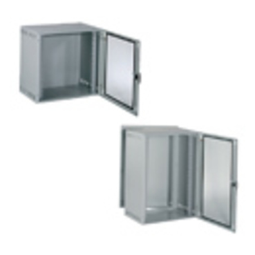 19" 1-2 bodies wall-mounting cabinets IP20