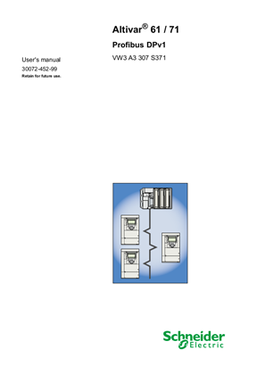 Altivar 61 and 71 Profibus DPv1 - Installation Instructions