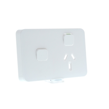 Iconic, Skin Socket Switch, Horizontal Single, 1Ex10AX, 10A, 250V