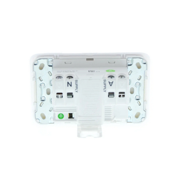 Socket Sw Horiz Twin 30mA RCD 10A 250V
