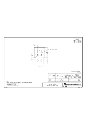 2D CAD: QO Circuit Breaker Enclosure, QO2TR, 10A-60A, Type