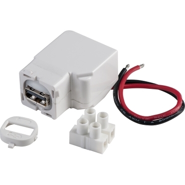 30MECH - USB Charger with white cap