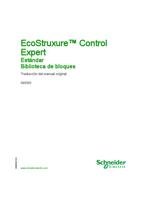 EcoStruxure™ Control Expert - Estándar, Biblioteca de bloques