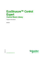 EcoStruxure™ Control Expert - Control Block Library