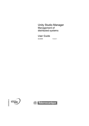 Management of distributed systems, Unity Studio Manager 2.01