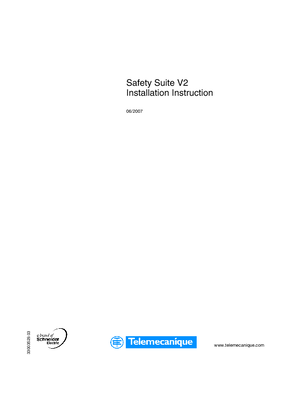 Safety Suite V2, Installation Instruction