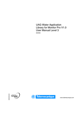 UAG Water Application Library for Monitor Pro V1.0, Level 3