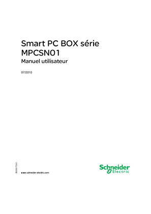 MPCSN01... Smart PC BOX, Manuel utilisateur