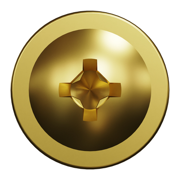 Screw, Clipsal General Accessories, button head, 8GX20mm, drill point, 500 per pack