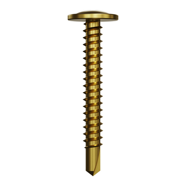 Screw, Clipsal General Accessories, button head, 8GX32mm, drill point, 500 per pack