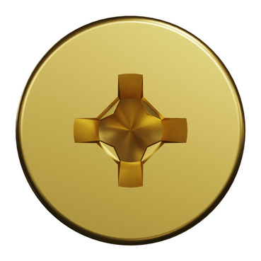 Screw, Clipsal General Accessories, flattop head, 10GX16mm, drill point, 100 per pack