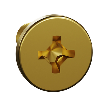 Clipsal - General Accessories, Screw, Flattop Head, 10GX16mm, Needle Point, 100 Per Pack