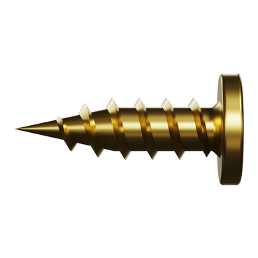 Screw, Clipsal General Accessories, flattop head, 10GX16mm, needle point, 100 per pack