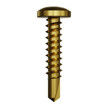 Screw, Clipsal General Accessories, pan head, 7GX20mm, drill point, 100 per pack