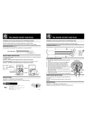500 Series installation and operating instructions for 576  range switch