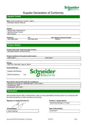 Domae 16612 - pack parafoudre domae 1P-N STD 10kA 1P-N , Schneider Electric