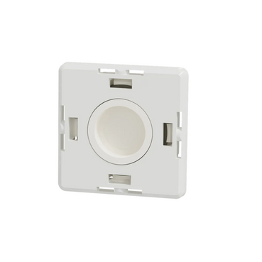 Iconic Fan Push Button Black Solid Edge-Top View