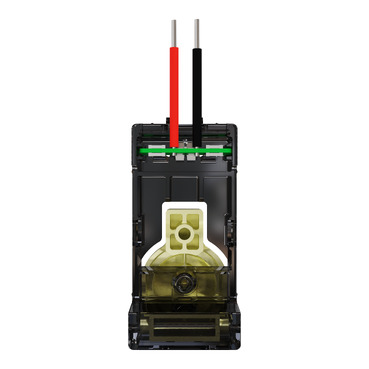 Push button adaptor, Clipsal Solis T Series, for wiser socket, brushed brass