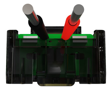 Push button adaptor, Clipsal Solis T Series, for wiser socket, brushed brass