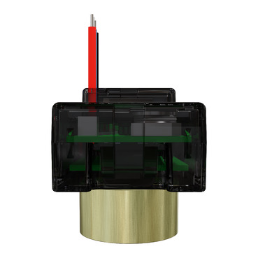 Rotary adaptor, Clipsal Solis T Series, for wiser dimmer, brushed brass