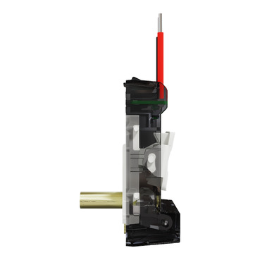 Toggle adaptor, Clipsal Solis T Series, for switch mechanism, brushed brass