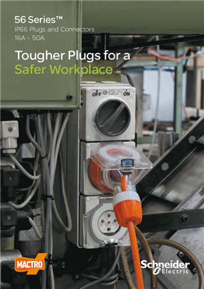 56 Series brochure of Plugs and connectors IP66 - 16A - 50A