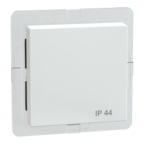 Wippe IP44, aktivweiß glänzend, System M