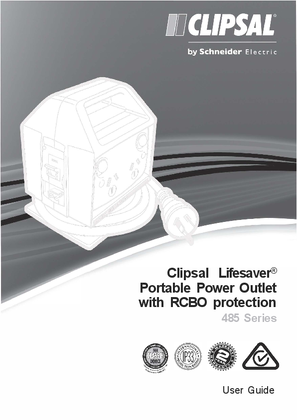 User guide for 485P / E13 Series of Portable Protection Devices