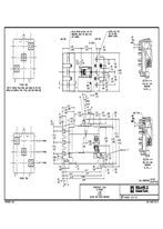 Technical drawing for Powerpact Q-Frame 250 A 240V Thermal-Magnetic Molded Case Circuit Breakers