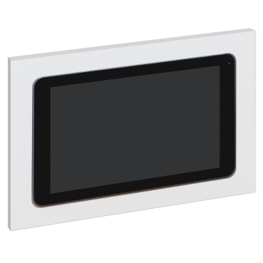 Touch panel C-Bus 10 inch ethernet with white fascia