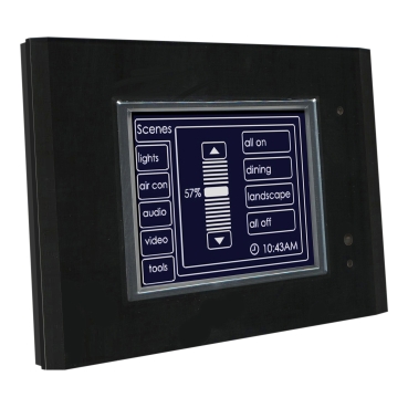C-Bus Control And Management System, Fascia, MK II Touchscreen, Saturn Series