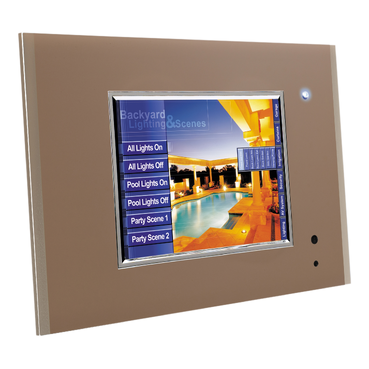 Angled image of 5080CTC3-7 & 5080CTCF-7 touch screen