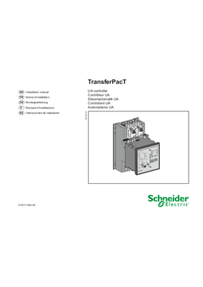 TransferPacT - UA controller - Instruction Sheet