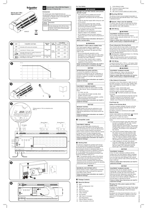 SpaceLogic C-Bus DIN Rail Digital Dimmer 4 Channel 2A