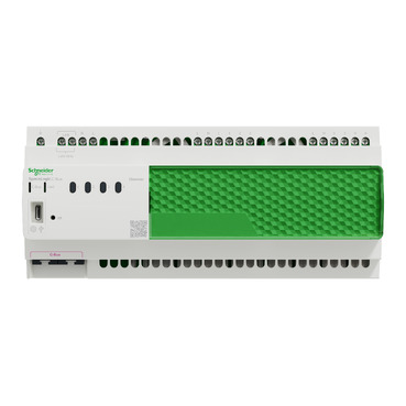Dimmer, SpaceLogic C-Bus, 4 channel, 2A per channel, DIN rail mount, inbuilt switchable C-Bus power supply, white