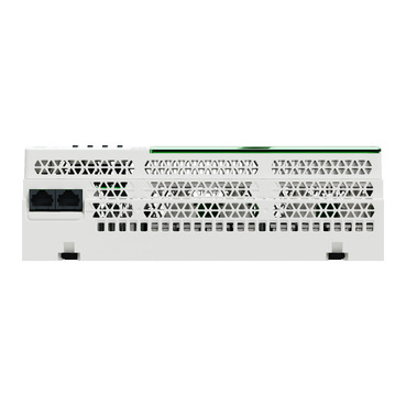 Dimmer, SpaceLogic C-Bus, 8 channel, 1A per channel, DIN rail mount, inbuilt switchable C-Bus power supply, white
