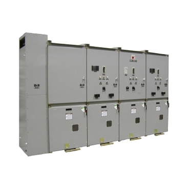 Air-insulated, arc resistant drawout switchgear with vacuum circuit breakers for large, complex power distribution and control.